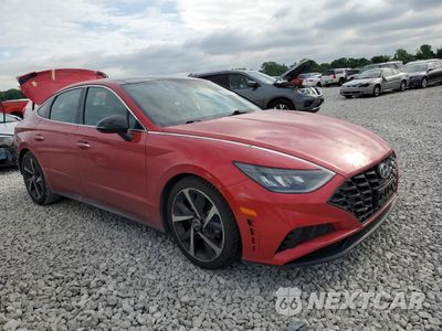 Czwarte zdjęcie samochodu z boku: 2022 HYUNDAI SONATA SEL PLUS VIN:5NPEJ4J28NH133786 - miniatura