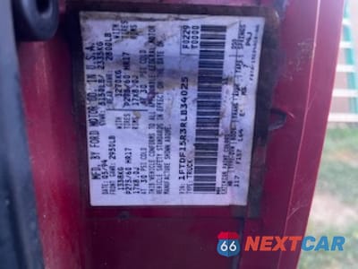 Zdjęcie 8 z 10 samochodu: 1994 FORD F150 VIN:1FTDF15R3RLB34025 - miniatura