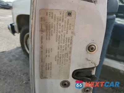 Zdjęcie 13 z 13 samochodu: 1991 GMC SIERRA K2500 VIN:1GTFK24K3MZ532050 - miniatura