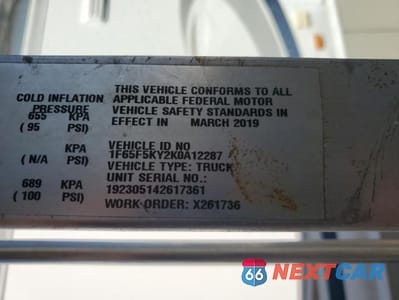 Zdjęcie 13 z 13 samochodu: 2019 FORD F59 VIN:1F65F5KY2K0A12287 - miniatura