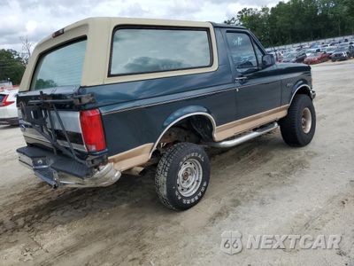 Trzecie zdjęcie samochodu z tyłu: 1995 FORD BRONCO U100 VIN:1FMEU15N7SLB29628 - miniatura