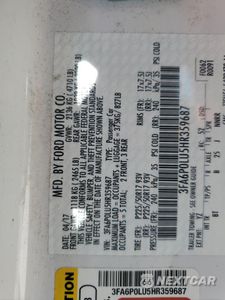 Zdjęcie 12 z 12 samochodu: 2017 FORD FUSION SE HYBRID VIN:3FA6P0LU5HR359687 - miniatura