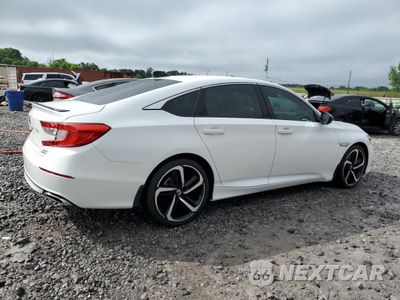 Trzecie zdjęcie samochodu z tyłu: 2021 HONDA ACCORD SPORT VIN:1HGCV2F35MA009936 - miniatura