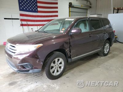 2012 TOYOTA HIGHLANDER BASE 5TDBK3EH3CS144436 - główne zdjęcie licytacji z USA - miniatura