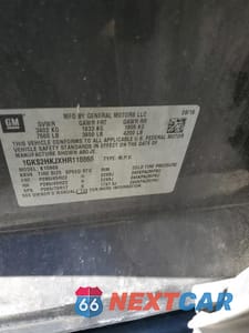 Zdjęcie 13 z 13 samochodu: 2017 GMC YUKON XL DENALI VIN:1GKS2HKJXHR118866 - miniatura