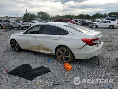 Drugie zdjęcie samochodu z przodu: 2019 HONDA ACCORD SPORT VIN:1HGCV1F33KA051688 - miniatura