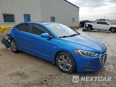 Czwarte zdjęcie samochodu z boku: 2018 HYUNDAI ELANTRA SEL VIN:5NPD84LF8JH313335 - miniatura