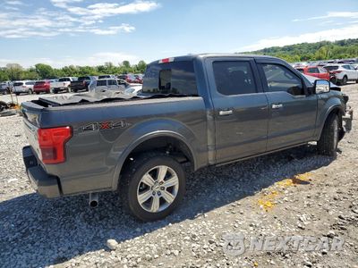Trzecie zdjęcie samochodu z tyłu: 2018 FORD F150 SUPERCREW VIN:1FTEW1EG5JFA92012 - miniatura