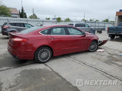 Trzecie zdjęcie samochodu z tyłu: 2015 FORD FUSION TITANIUM VIN:3FA6P0K99FR239403 - miniatura