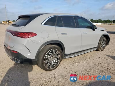 Trzecie zdjęcie samochodu z tyłu: 2023 MERCEDES-BENZ EQE SUV 350+ VIN:4JGGM2BB0PA031777 - miniatura