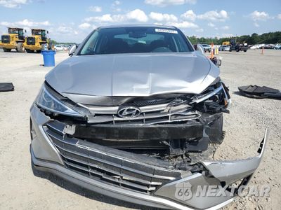 Piąte zdjęcie samochodu w środku: 2020 HYUNDAI ELANTRA SEL VIN:5NPD84LF7LH551440 - miniatura