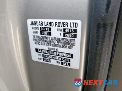 Zdjęcie 12 z 14 samochodu: 2014 JAGUAR XF VIN:SAJWA0ES3EPU09854 - miniatura
