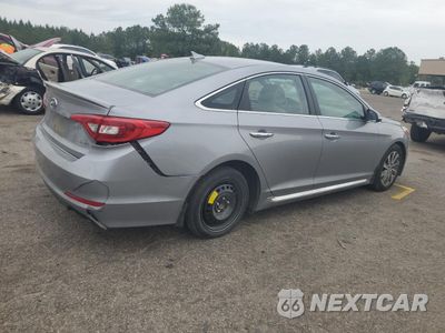 Trzecie zdjęcie samochodu z tyłu: 2017 HYUNDAI SONATA SPORT VIN:5NPE34AF9HH578250 - miniatura