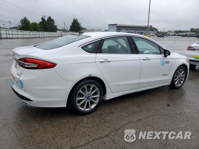 Trzecie zdjęcie samochodu z tyłu: 2017 FORD FUSION SE HYBRID VIN:3FA6P0LU9HR410074 - miniatura