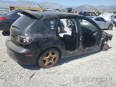 Trzecie zdjęcie samochodu z tyłu: 2008 MAZDA SPEED 3 VIN:JM1BK34M281148691 - miniatura
