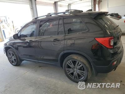 Drugie zdjęcie samochodu z przodu: 2019 HONDA PASSPORT SPORT VIN:5FNYF8H20KB022946 - miniatura