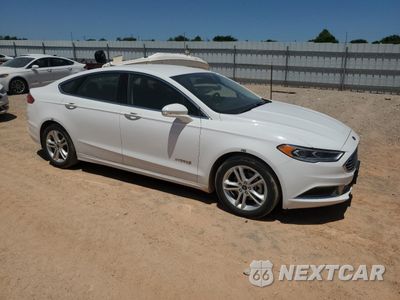 Czwarte zdjęcie samochodu z boku: 2018 FORD FUSION SE HYBRID VIN:3FA6P0LU8JR171834 - miniatura