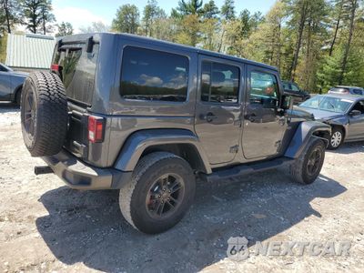 Trzecie zdjęcie samochodu z tyłu: 2017 JEEP WRANGLER UNLIMITED SAHARA VIN:1C4BJWEG1HL540790 - miniatura
