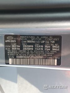 Zdjęcie 12 z 12 samochodu: 2023 HYUNDAI IONIQ 5 SEL VIN:KM8KNDAF2PU200591 - miniatura