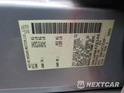 Zdjęcie 12 z 14 samochodu: 2011 NISSAN ALTIMA BASE VIN:1N4AL2AP4BN426546 - miniatura