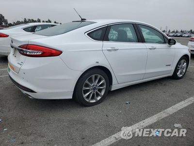Trzecie zdjęcie samochodu z tyłu: 2017 FORD FUSION SE HYBRID VIN:3FA6P0LU6HR409318 - miniatura