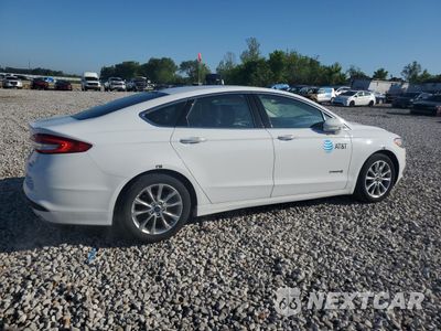 Trzecie zdjęcie samochodu z tyłu: 2017 FORD FUSION SE HYBRID VIN:3FA6P0LUXHR408902 - miniatura