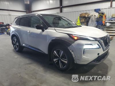 Czwarte zdjęcie samochodu z boku: 2021 NISSAN ROGUE SL VIN:JN8AT3CAXMW012648 - miniatura