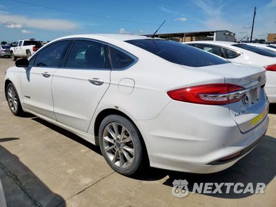 Drugie zdjęcie samochodu z przodu: 2017 FORD FUSION SE HYBRID VIN:3FA6P0LU6HR409013 - miniatura