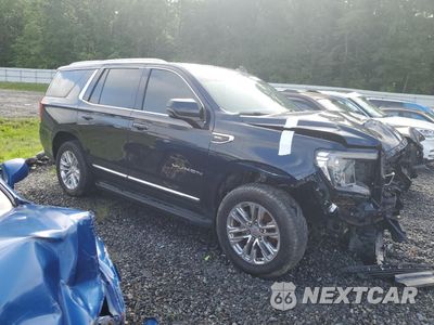 Czwarte zdjęcie samochodu z boku: 2021 GMC YUKON SLT VIN:1GKS1BKD1MR260088 - miniatura