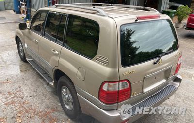 Trzecie zdjęcie samochodu z tyłu: 2000 LEXUS LX 470 VIN:JT6HT00W1Y0120195 - miniatura