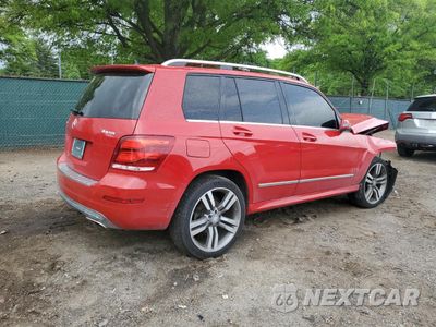 Trzecie zdjęcie samochodu z tyłu: 2015 MERCEDES-BENZ GLK 350 4MATIC VIN:WDCGG8JB8FG411455 - miniatura