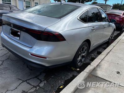Czwarte zdjęcie samochodu z boku: 2023 HONDA ACCORD EX VIN:1HGCY1F31PA024777 - miniatura
