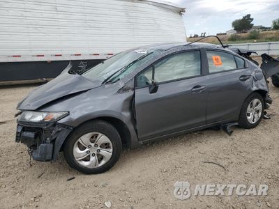 2013 HONDA CIVIC LX 2HGFB2F51DH524098 - główne zdjęcie licytacji z USA - miniatura