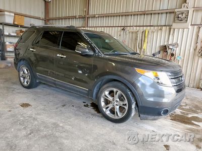Czwarte zdjęcie samochodu z boku: 2015 FORD EXPLORER LIMITED VIN:1FM5K8F80FGB74755 - miniatura