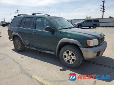 Czwarte zdjęcie samochodu z boku: 2000 NISSAN PATHFINDER LE VIN:JN8AR07Y8YW414632 - miniatura