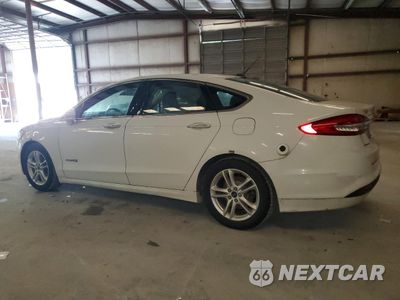 Drugie zdjęcie samochodu z przodu: 2018 FORD FUSION SE HYBRID VIN:3FA6P0LU1JR129943 - miniatura