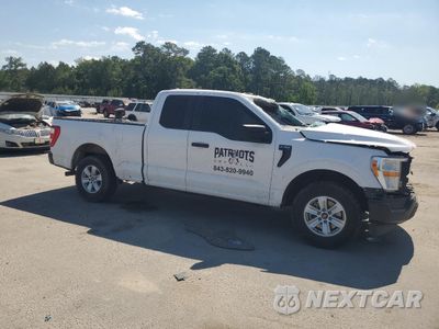 Czwarte zdjęcie samochodu z boku: 2021 FORD F150 SUPER CAB VIN:1FTEX1C55MKD93177 - miniatura