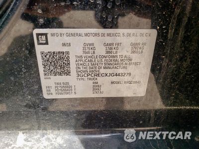 Zdjęcie 12 z 14 samochodu: 2018 CHEVROLET SILVERADO C1500 LT VIN:3GCPCRECXJG443279 - miniatura