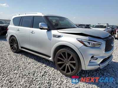 Czwarte zdjęcie samochodu z boku: 2021 INFINITI QX80 LUXE VIN:JN8AZ2AE5M9268578 - miniatura
