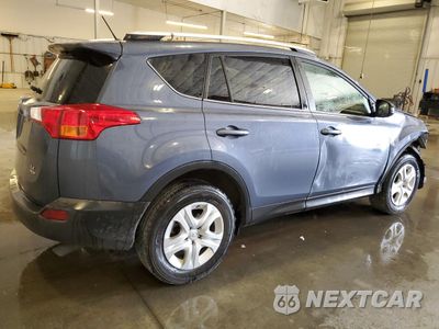 Trzecie zdjęcie samochodu z tyłu: 2014 TOYOTA RAV4 LE VIN:JTMBFREV5ED090388 - miniatura