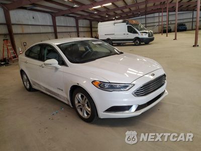Czwarte zdjęcie samochodu z boku: 2018 FORD FUSION SE HYBRID VIN:3FA6P0LU6JR278672 - miniatura