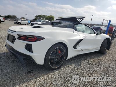Trzecie zdjęcie samochodu z tyłu: 2024 CHEVROLET CORVETTE STINGRAY 1LT VIN:1G1YA3D44R5112128 - miniatura