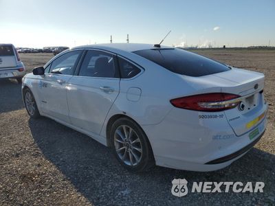 Drugie zdjęcie samochodu z przodu: 2017 FORD FUSION SE HYBRID VIN:3FA6P0LU4HR409012 - miniatura