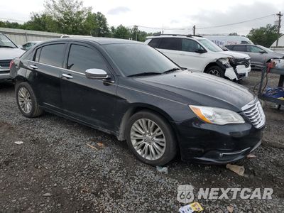 Czwarte zdjęcie samochodu z boku: 2012 CHRYSLER 200 LIMITED VIN:1C3CCBCG6CN206055 - miniatura
