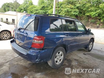 Trzecie zdjęcie samochodu z tyłu: 2005 TOYOTA HIGHLANDER VIN:JTEGD21A050109440 - miniatura
