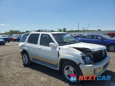 Czwarte zdjęcie samochodu z boku: 2001 INFINITI QX4 VIN:JNRDR07X81W100226 - miniatura
