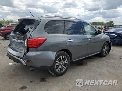 Trzecie zdjęcie samochodu z tyłu: 2017 NISSAN PATHFINDER S VIN:5N1DR2MN4HC642915 - miniatura