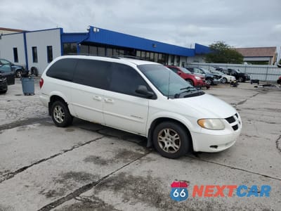 Czwarte zdjęcie samochodu z boku: 2001 DODGE GRAND CARAVAN EX VIN:2B8GP74L41R307617 - miniatura