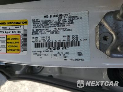 Zdjęcie 12 z 13 samochodu: 2018 FORD FUSION SE HYBRID VIN:3FA6P0LU3JR129832 - miniatura