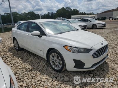 Czwarte zdjęcie samochodu z boku: 2019 FORD FUSION SE VIN:3FA6P0LUXKR124919 - miniatura